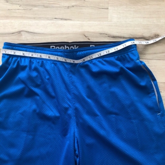 Reebok Men's Vibrant Blue Sports Shorts - Picture 3 of 5